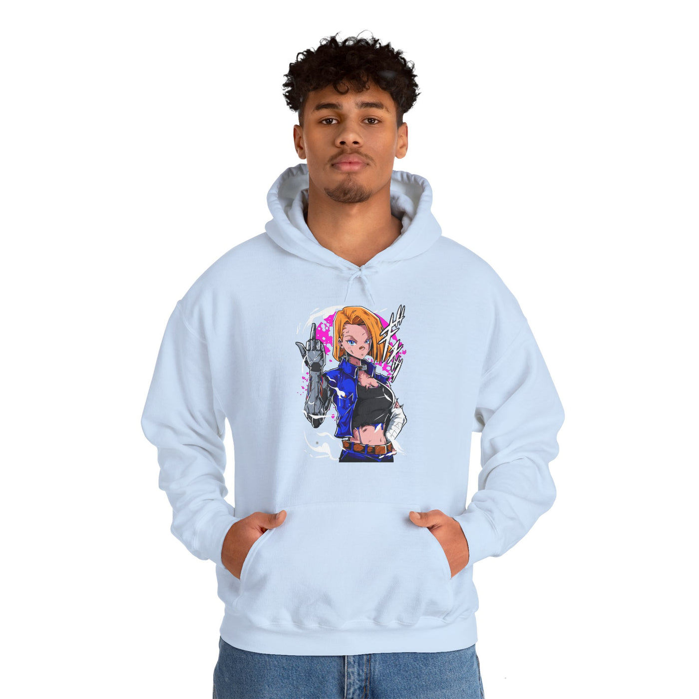 ANDROID-18-Hoodie