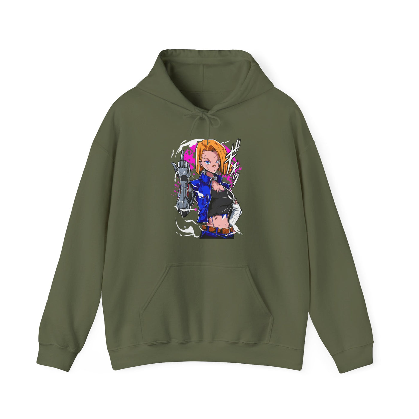ANDROID-18-Hoodie