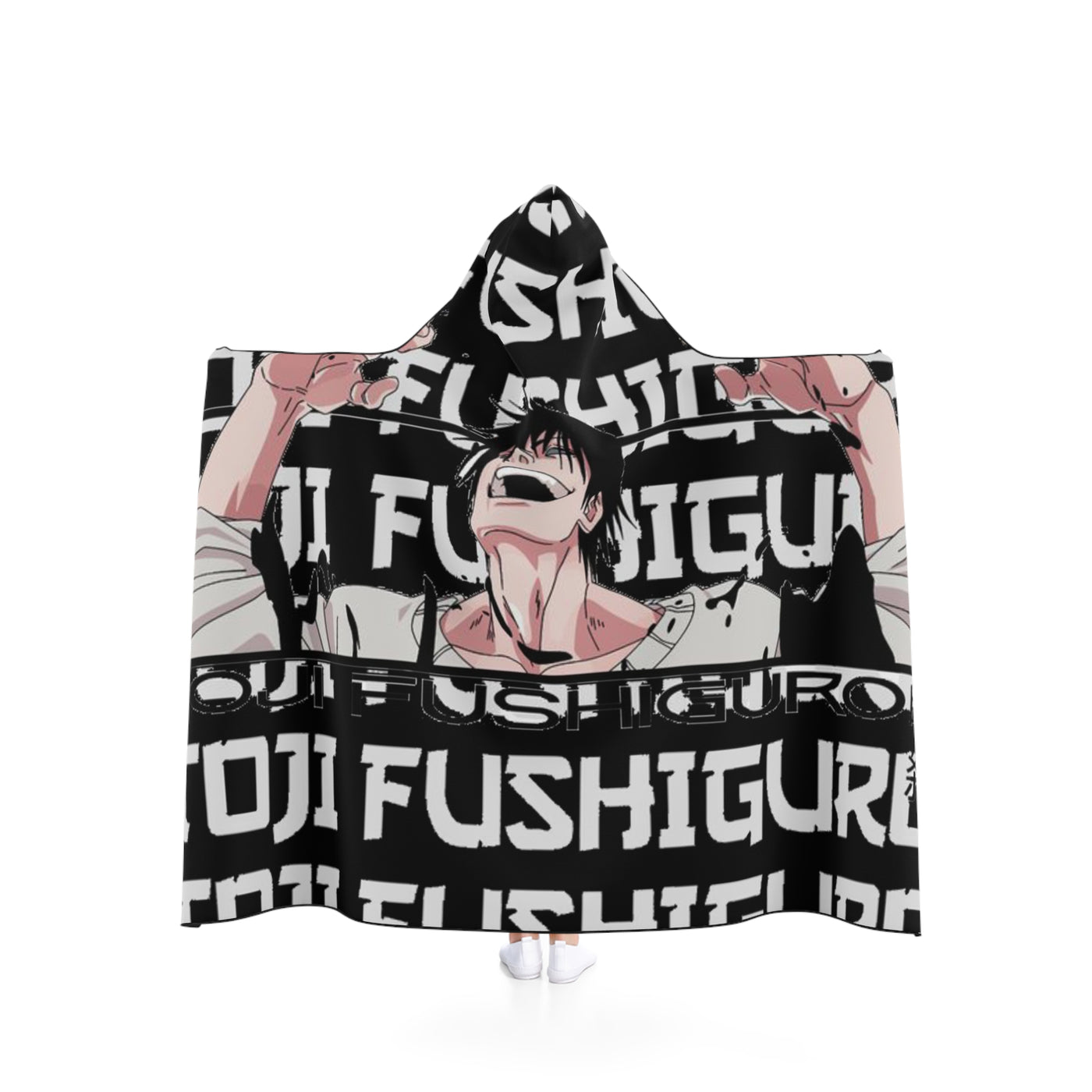Toji Fushiguro- Hooded Blanket