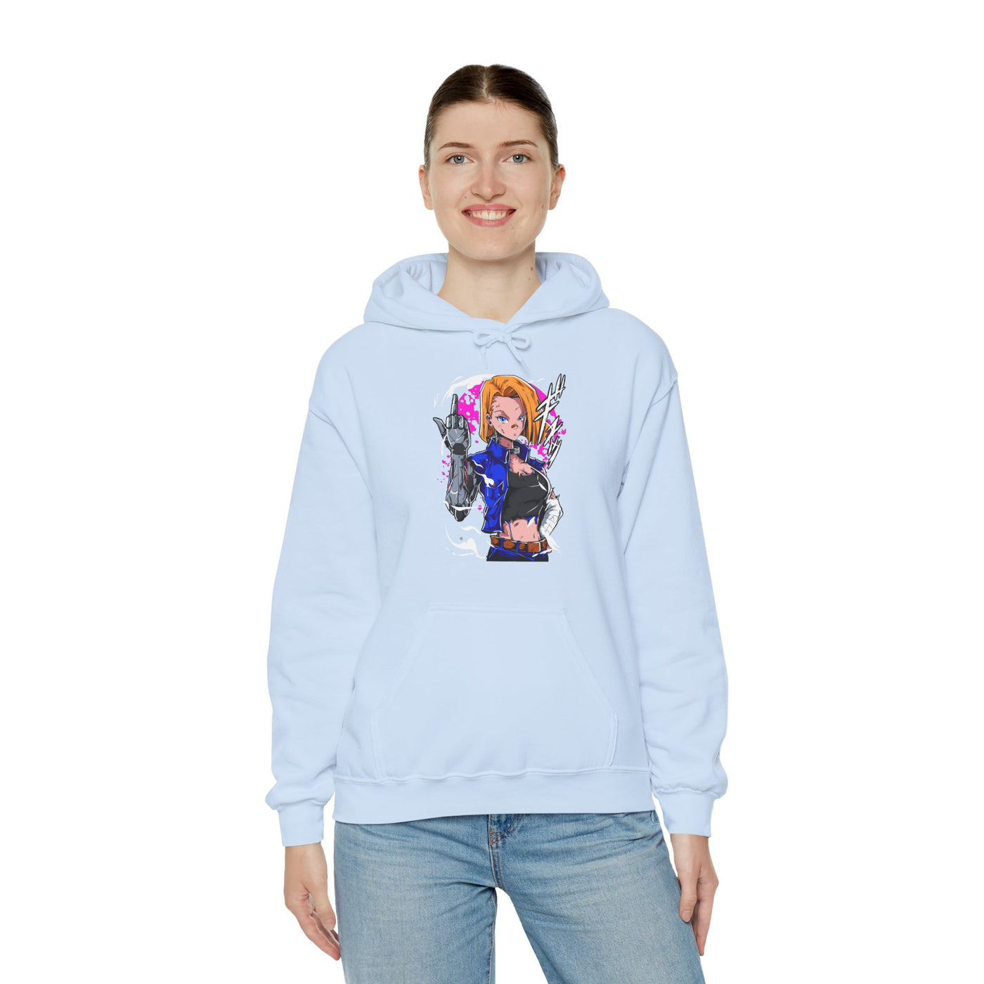 ANDROID-18-Hoodie