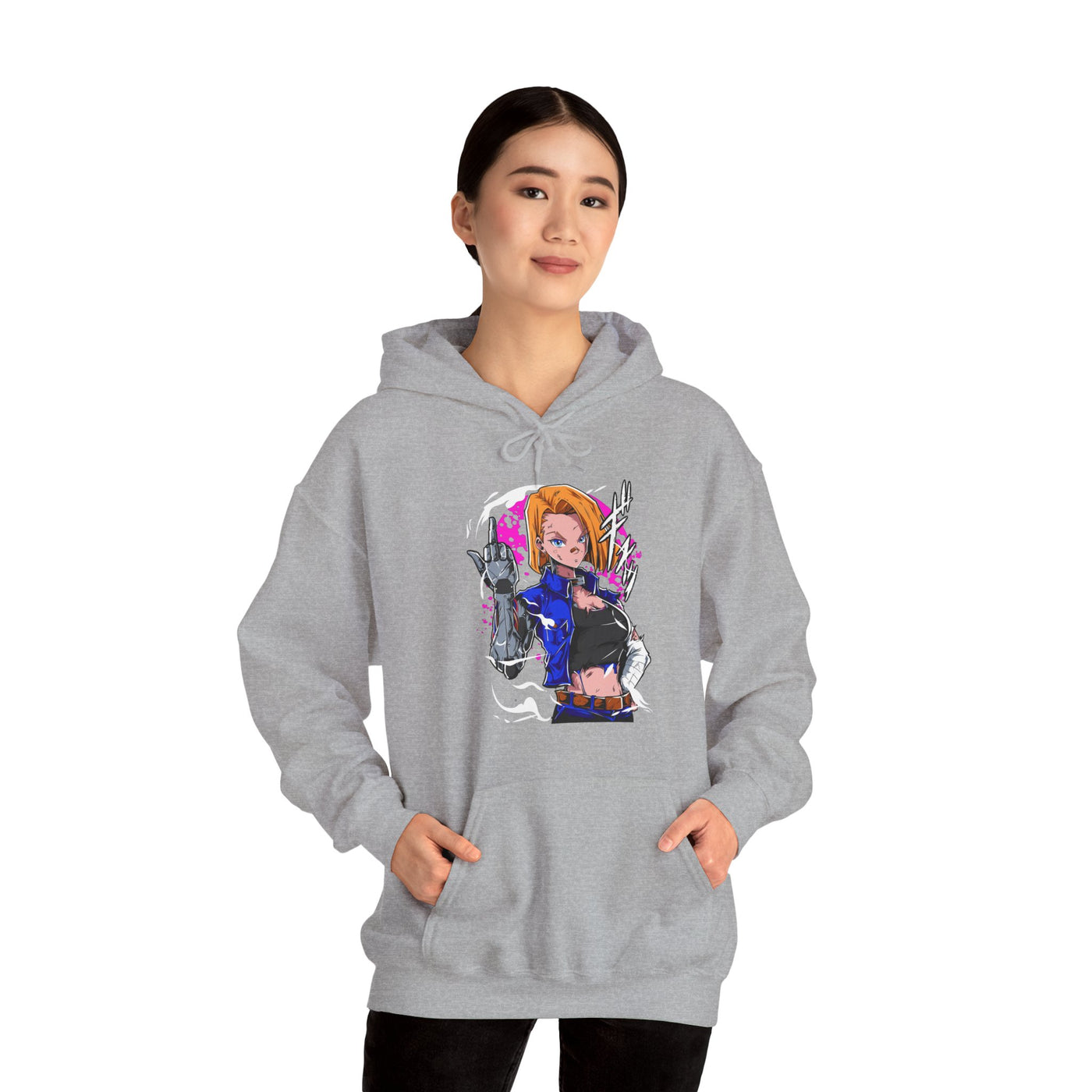 ANDROID-18-Hoodie