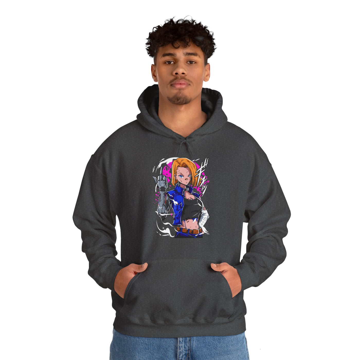 ANDROID-18-Hoodie