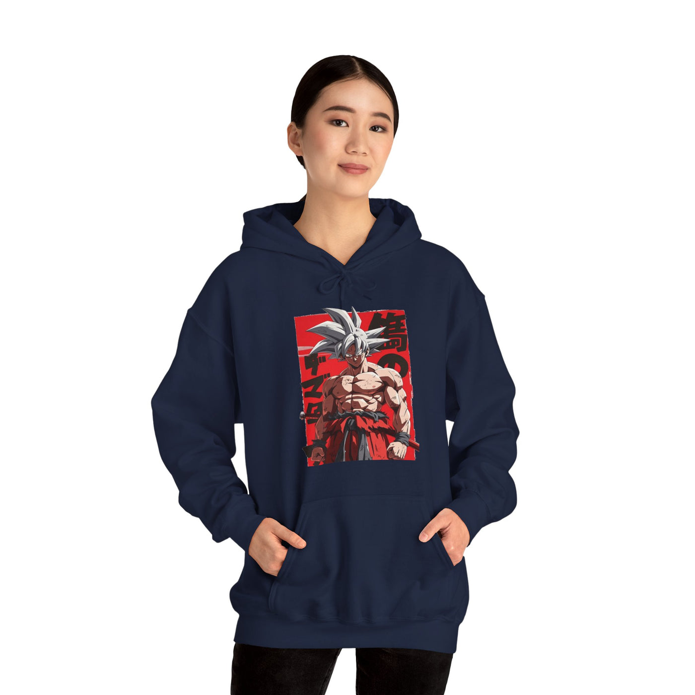 Goku Red-Hoodie