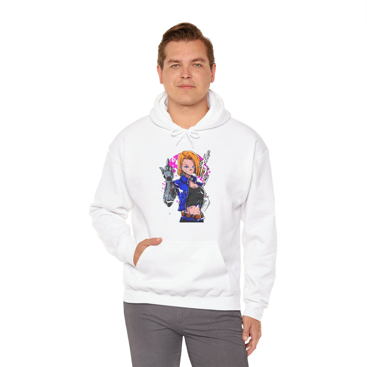 ANDROID-18-Hoodie