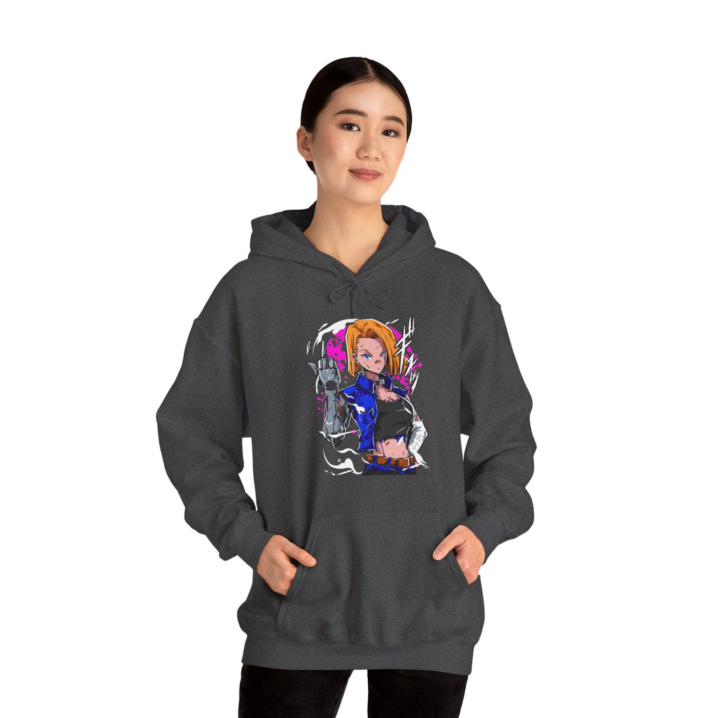 ANDROID-18-Hoodie