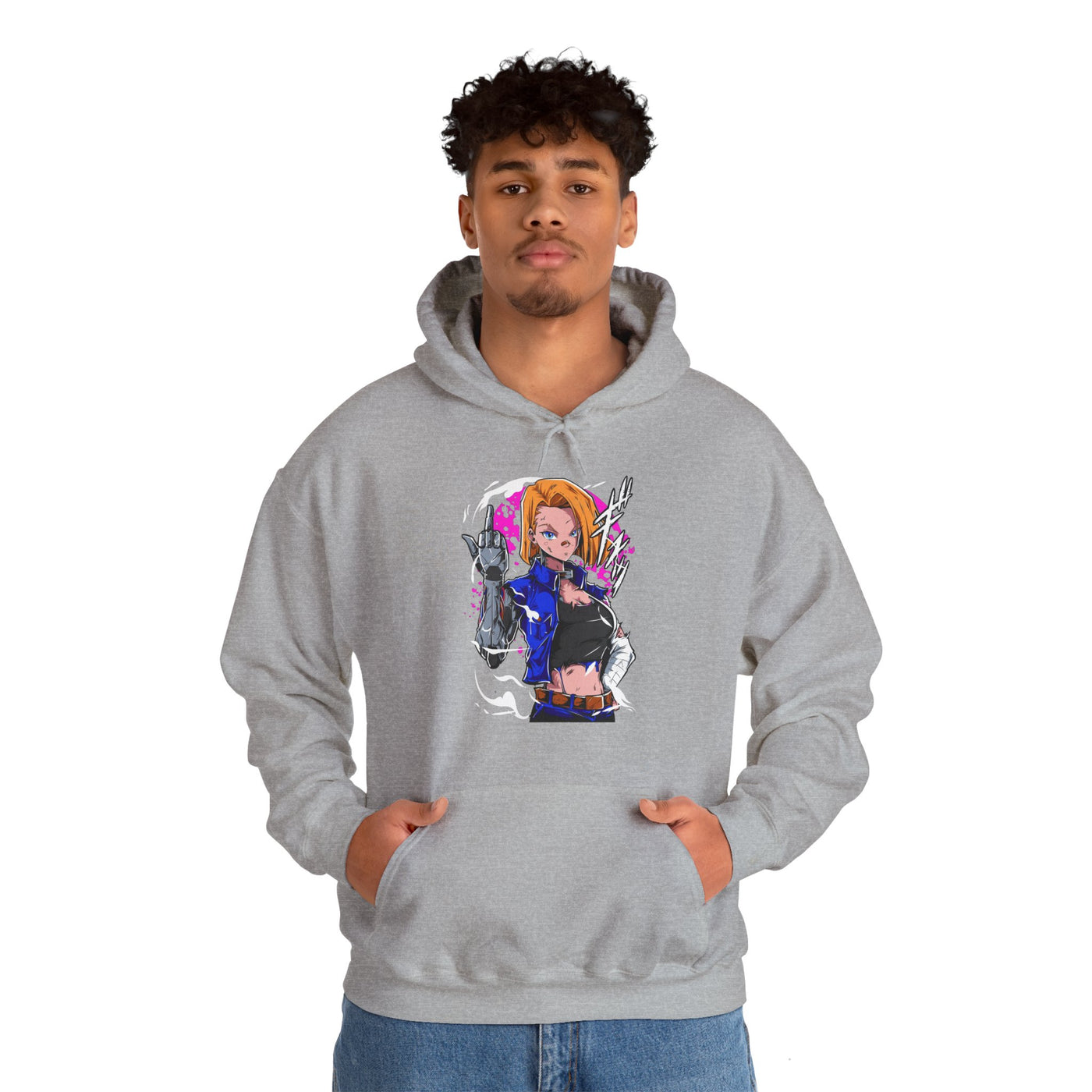 ANDROID-18-Hoodie