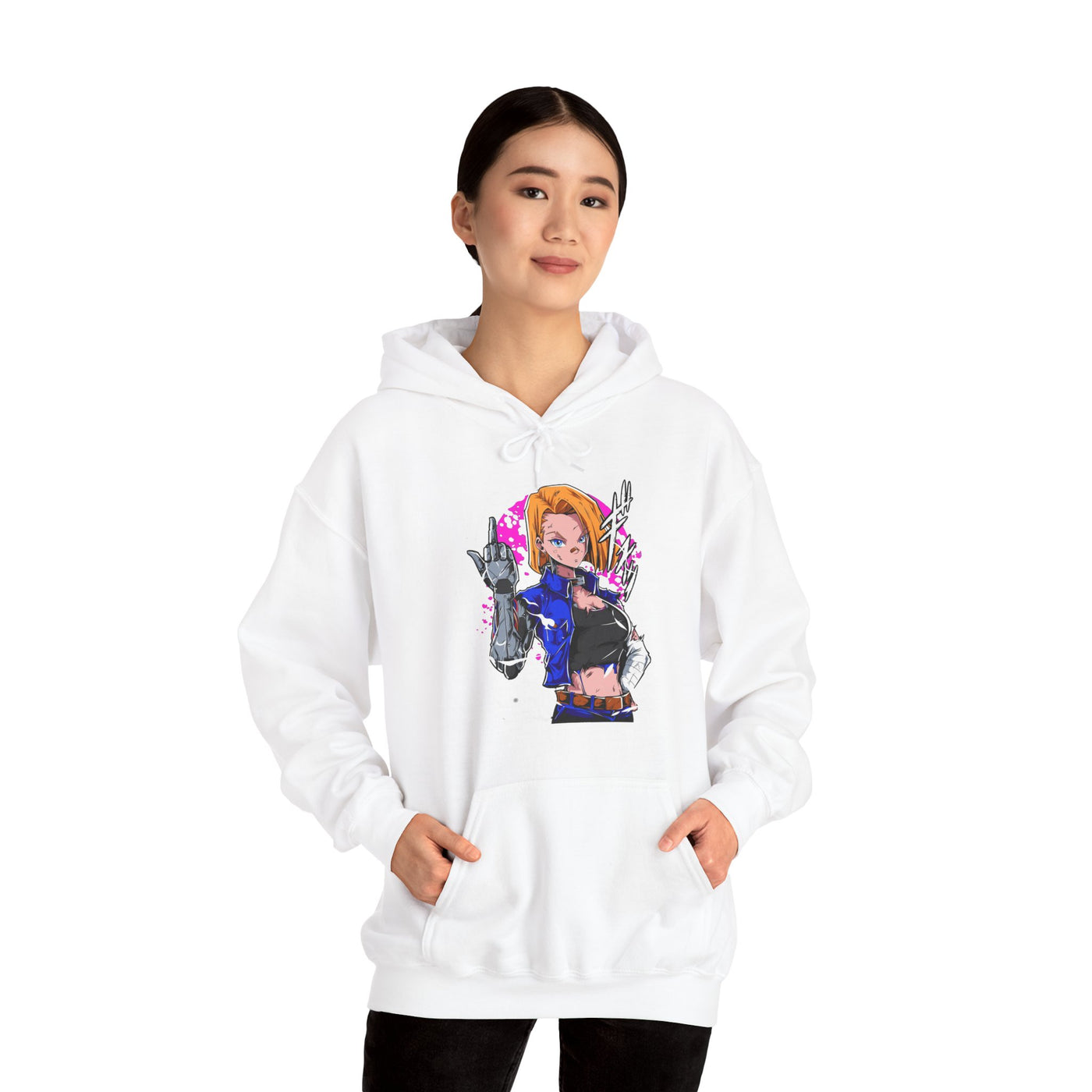 ANDROID-18-Hoodie