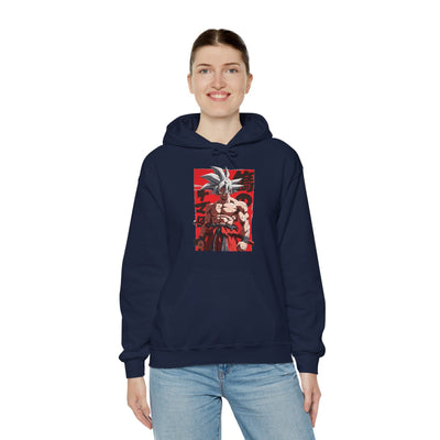 Goku Red-Hoodie