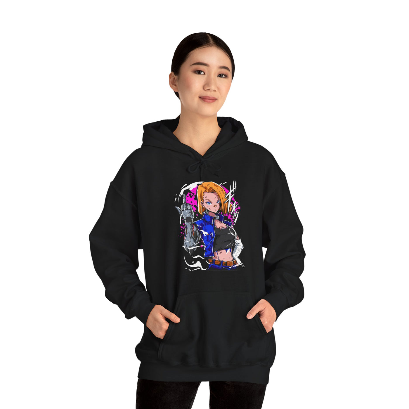 ANDROID-18-Hoodie