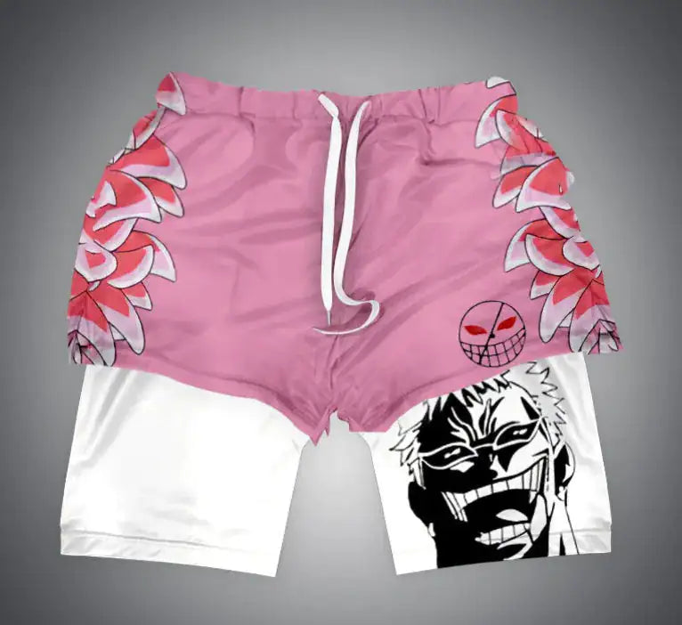 Anime  2 in 1 Gym Shorts