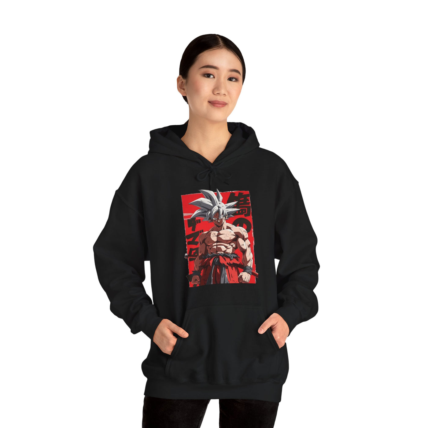 Goku Red-Hoodie