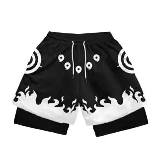 Anime  2 in 1 Gym Shorts